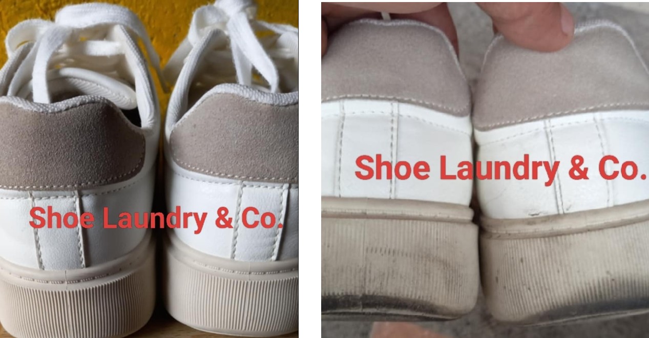 shoe cleaning before and after photos before and after photo of sole cleaning manila